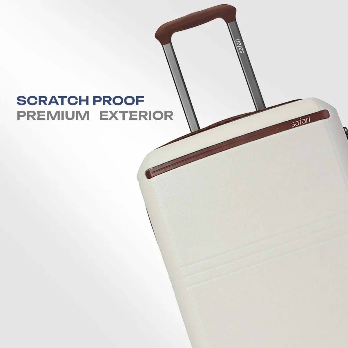 Safari Heritage Trolley Bag - Ivory detail 1