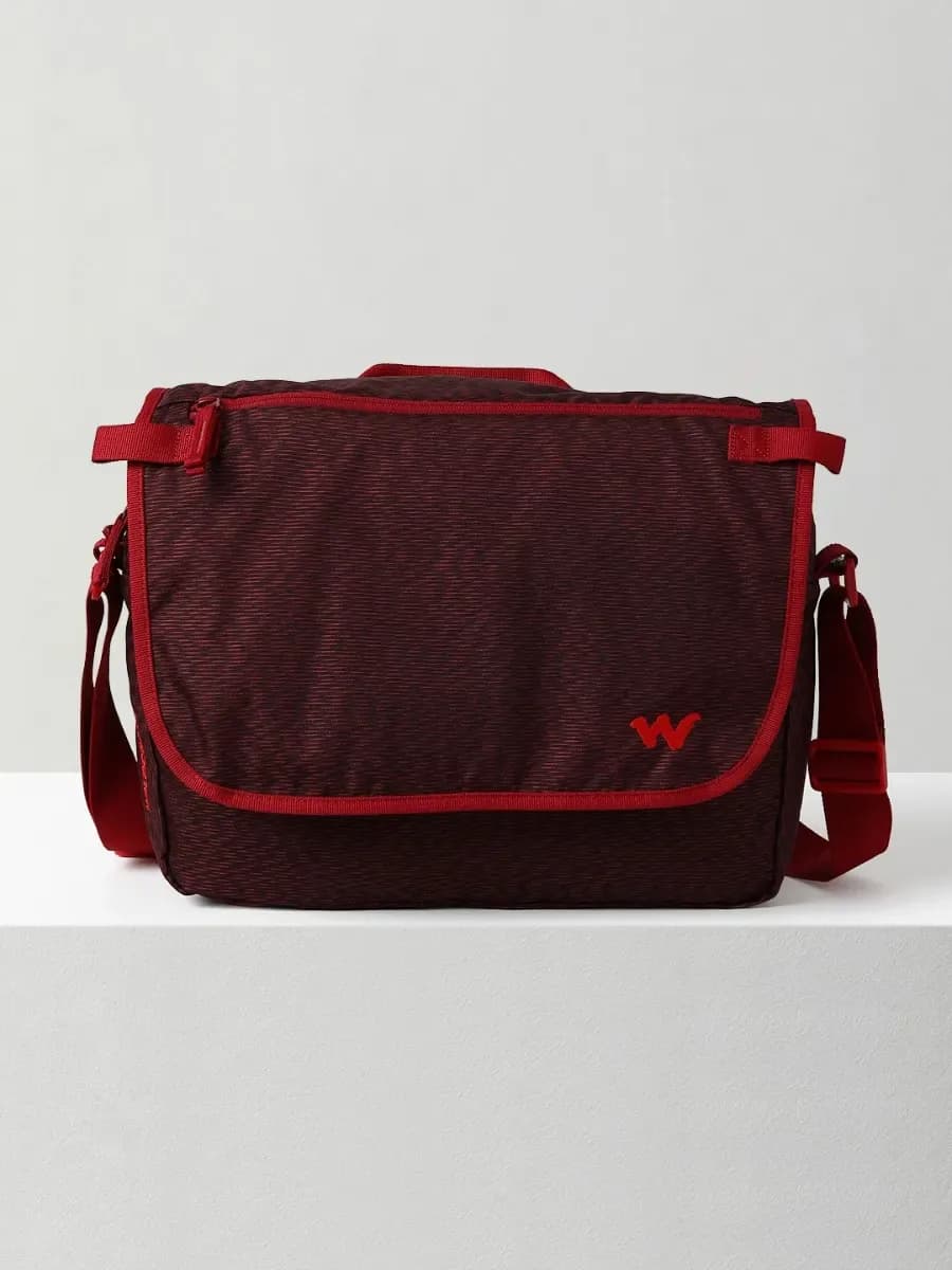 Wildcraft Street Messenger Bag Maroon