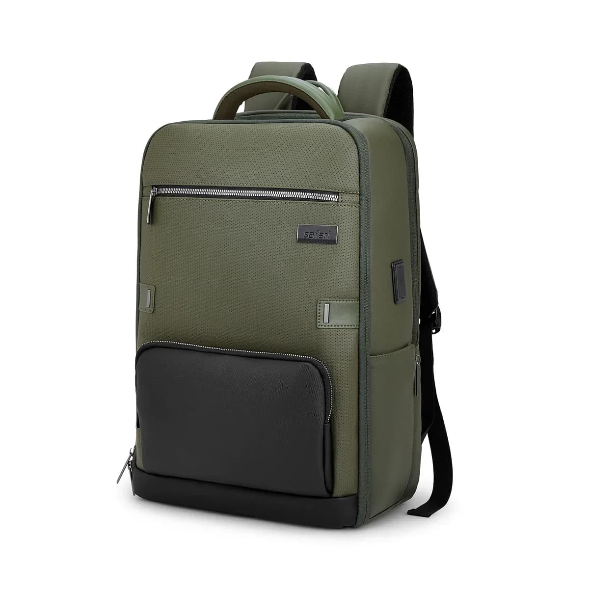 Safari Orion Formal Backpack - Olive — product view