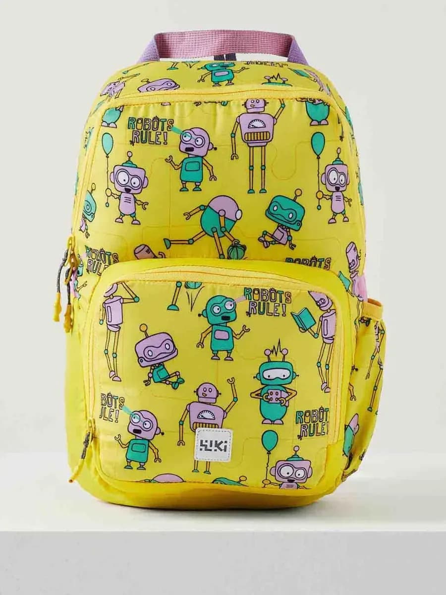 Wildcraft WIKI CHAMP 1 Robot 11L School Bag - Yellow