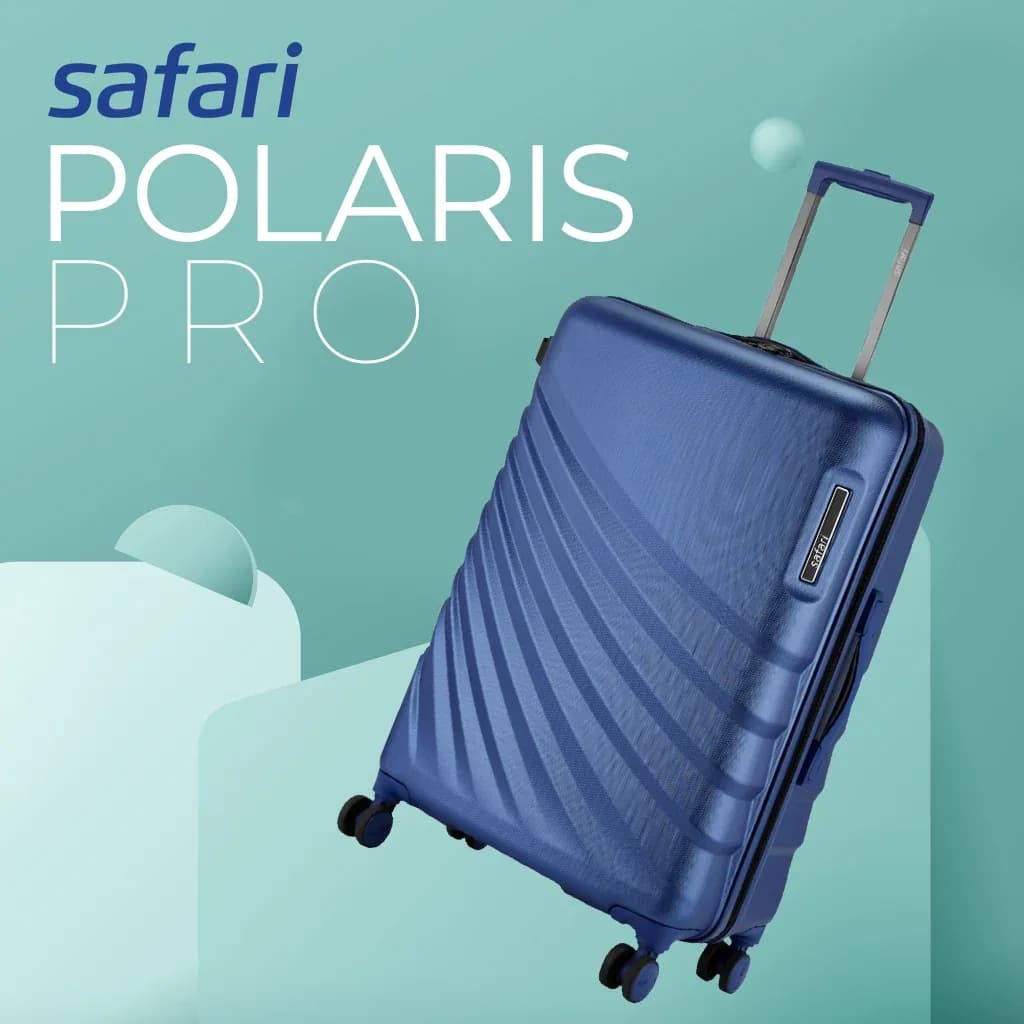 Safari Polaris Pro Trolley Bag - Titan Blue view 2