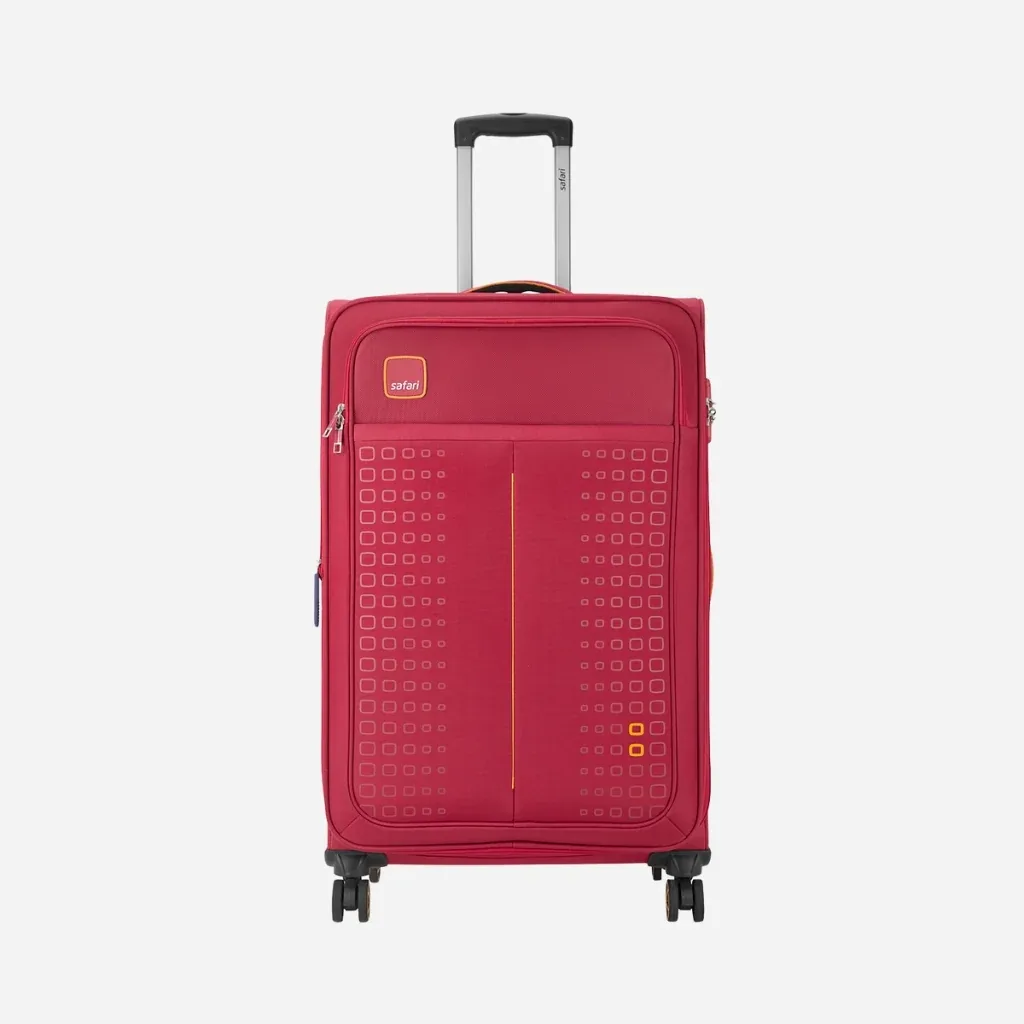 Safari Flexa Trolley Bag - Red — product view