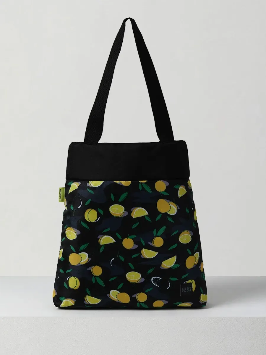 Wildcraft Wiki Vendy Tote Citrus Black