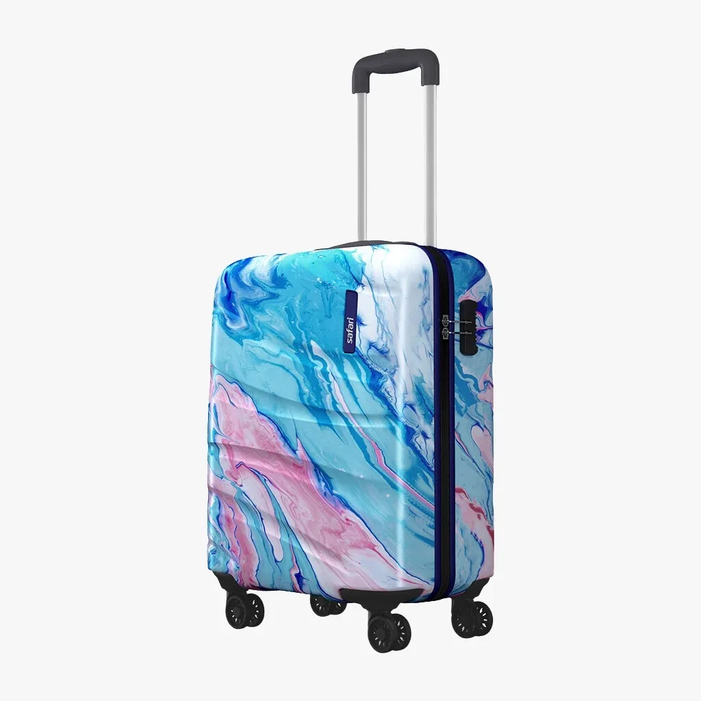 Safari Hue Printed Trolley Bag — product view