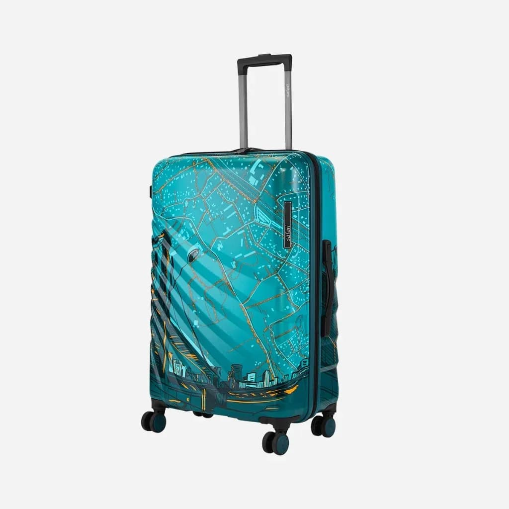 Safari Brooklyn Trolley Bag - Teal — product view
