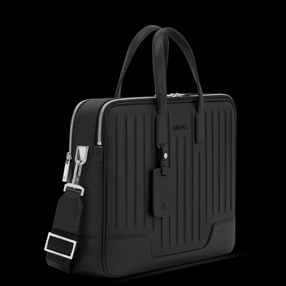 Never Still - Leather Briefcase view 1
