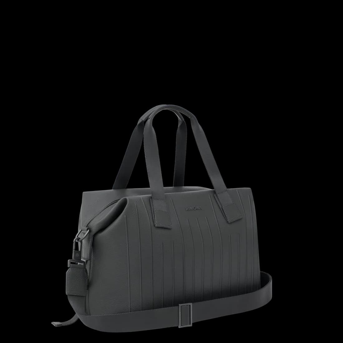 Never Still - Leather Duffle Bag Medium view 1