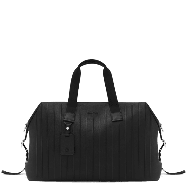 Never Still - Leather Duffle Bag Large detail 1