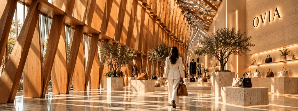 OVIA Flagship Boutique Interior