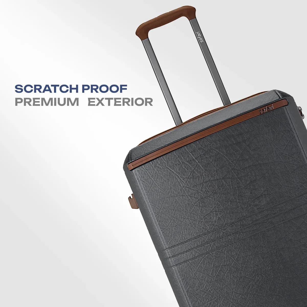 Safari Heritage Trolley Bag - Opal Grey detail 1