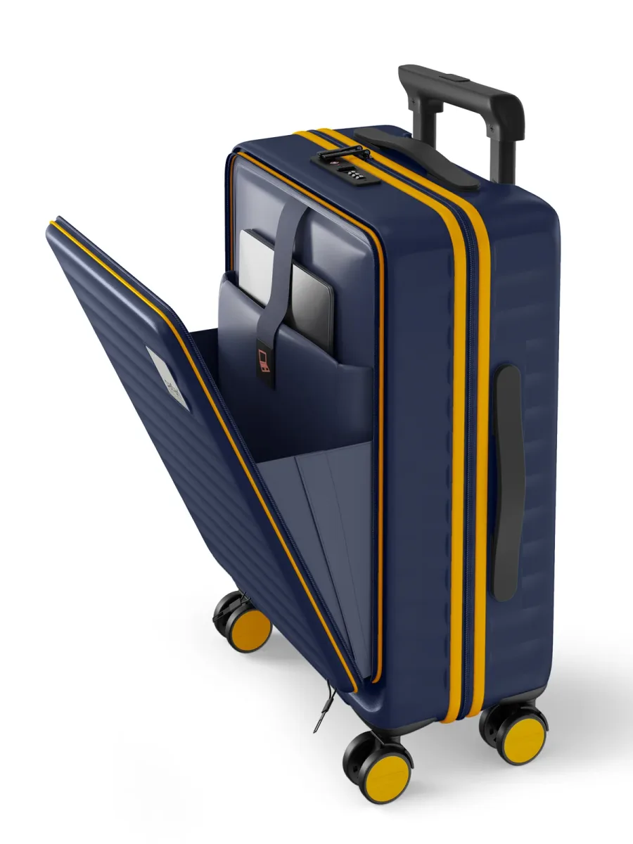 Safari Select Froniq Trolley Bag - Navy Blue detail 1