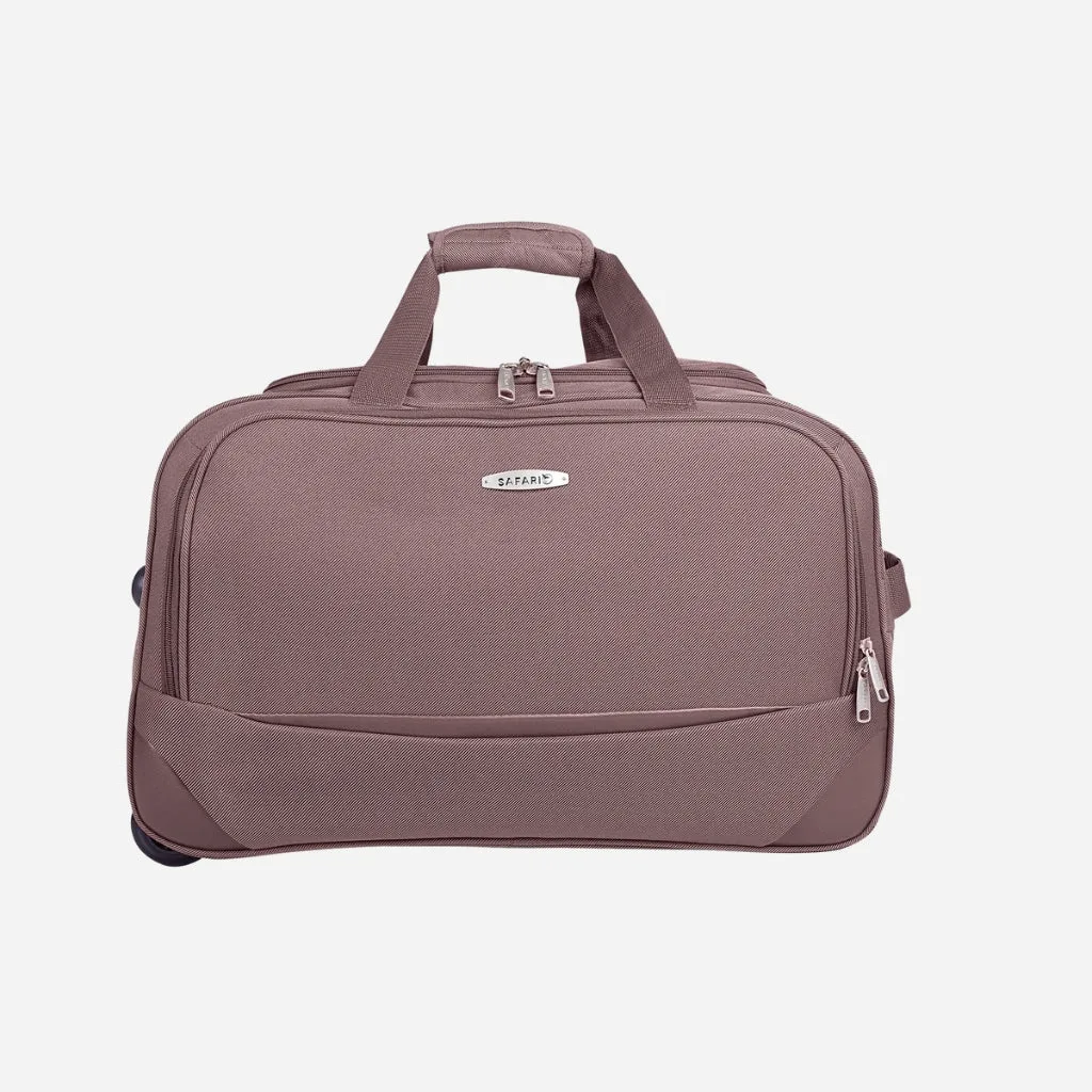Safari Vista Superior Brown Rolling Duffle With Wheels - Brown, view 1