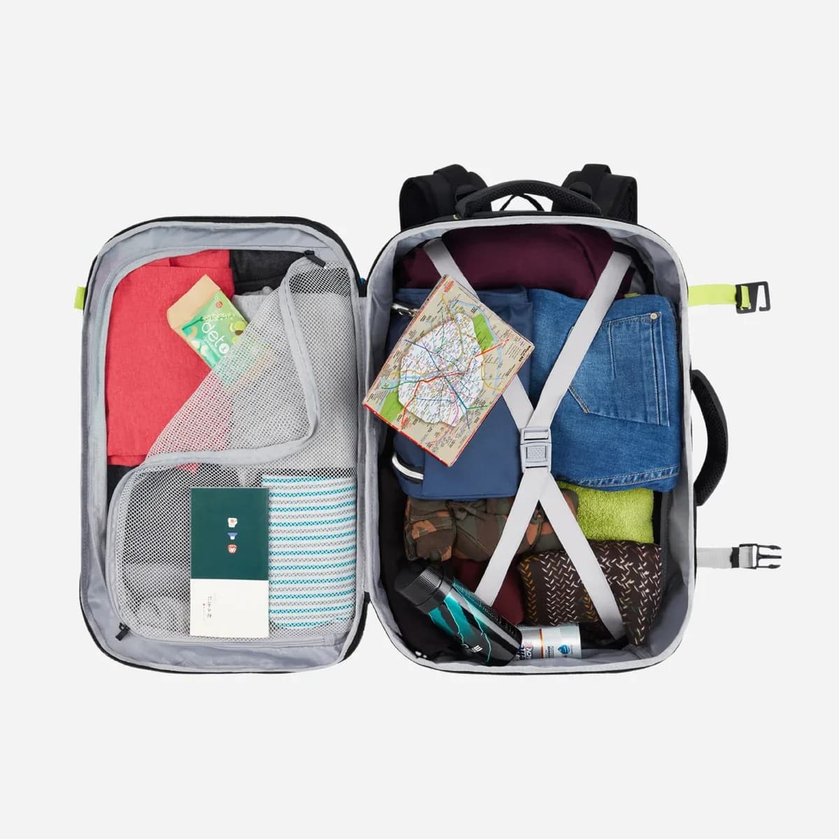 Safari Seek Overnighter - Black detail 1