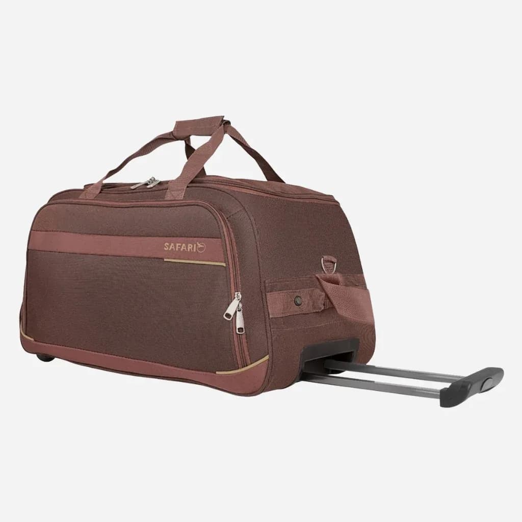 Safari Celsius Superior Rolling Duffle - Brown detail 1