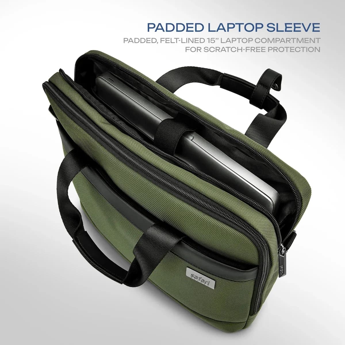 Safari Sterling Messenger Bag - Olive detail 1