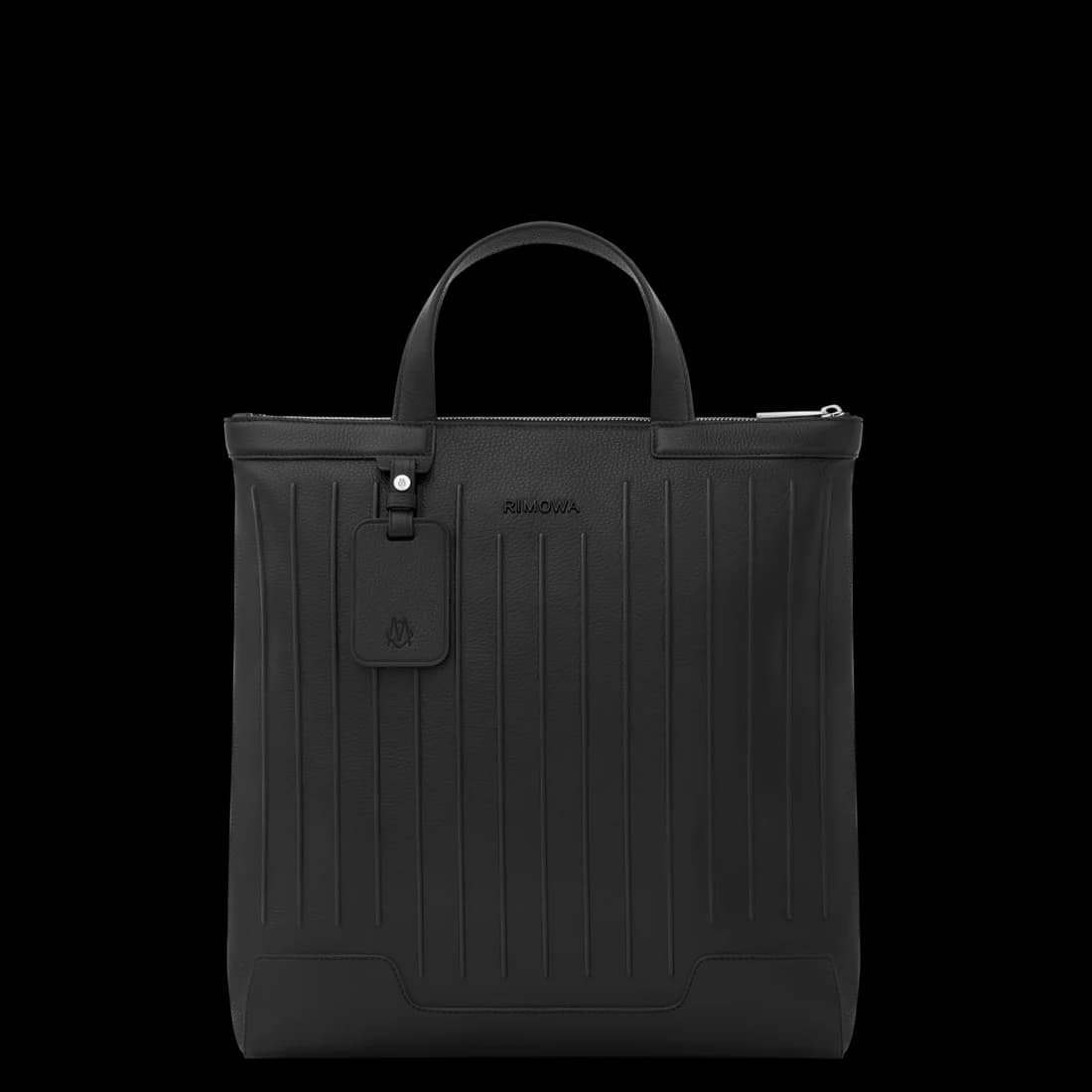 Never Still - Leather Zipped Tote